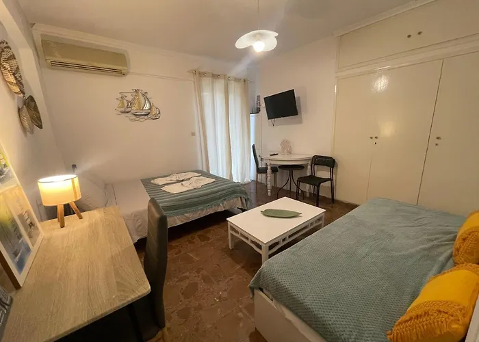 Apartment Blue Balcony *